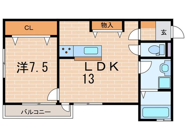 Ｌｉｔｔｌｅ Ｓｗａｎの物件間取画像